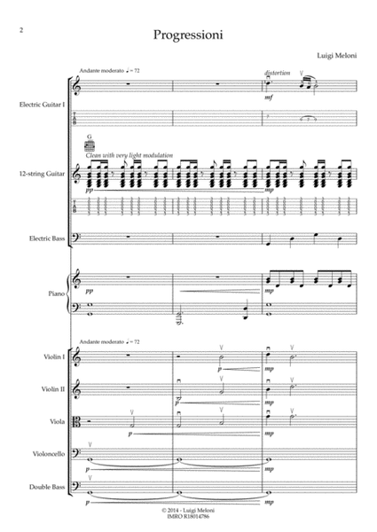 Progressioni (Full score and Set of parts) image number null