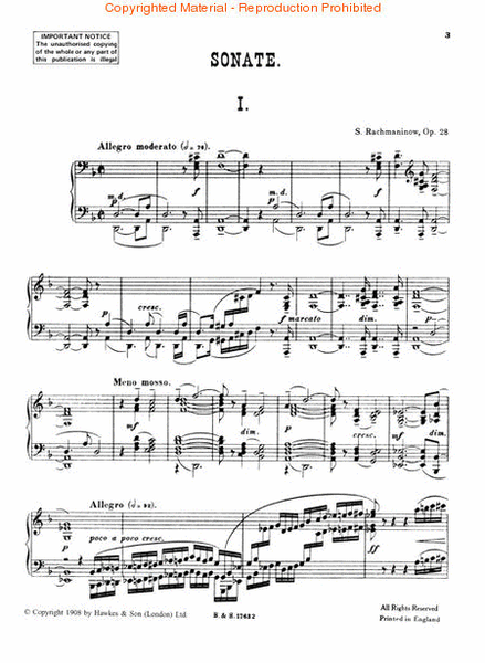 Piano Sonata No. 1 in D minor, Op. 28