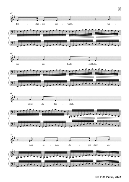 Loewe-Saul und Samuel,in e minor,Op.14 No.1,from Hebräische Gesänge IV,for Voice and Piano