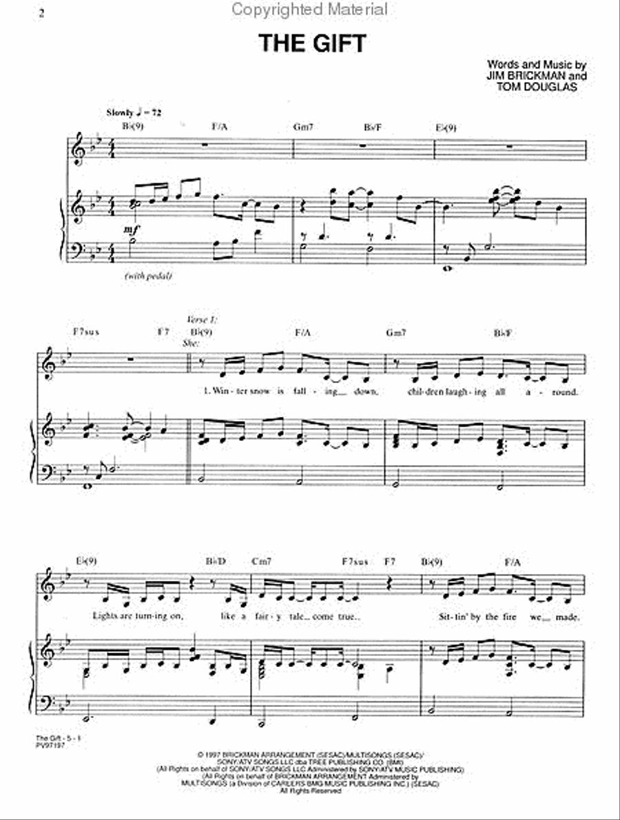 The Gift Small Ensemble scores gallery preview page 2
