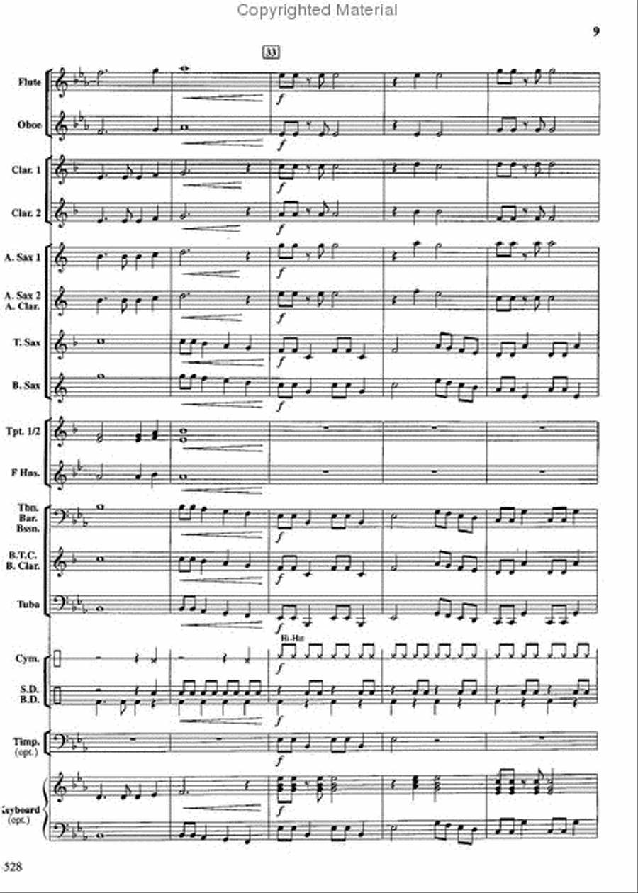 Banana Split Banana Split Concert Band scores gallery preview page 8