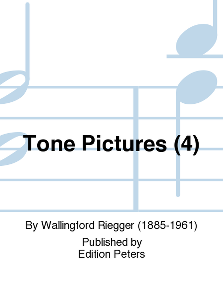 Four Tone Pictures Op. 14