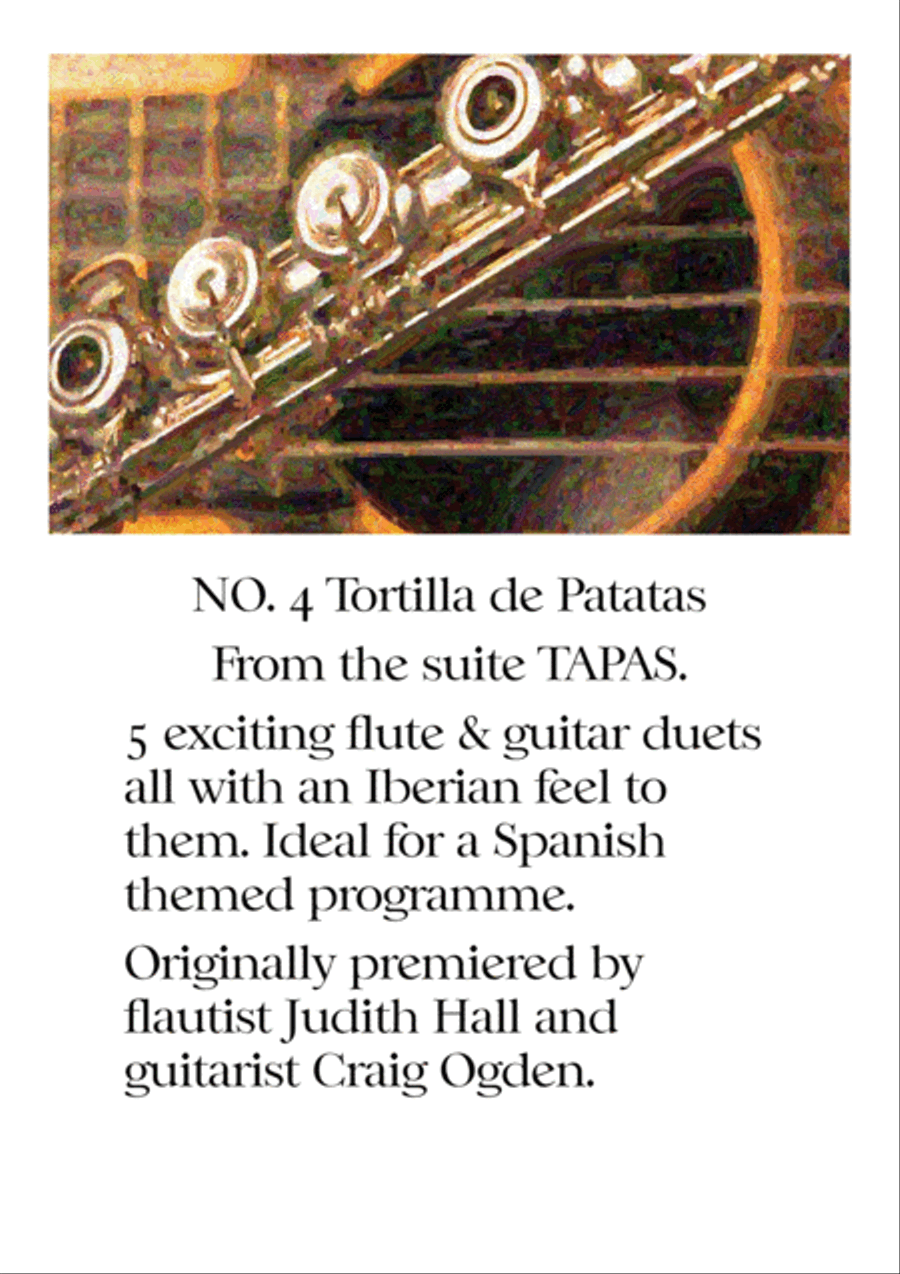 Tortilla de Patatas from Suite TAPAS Flute scores gallery preview page 2