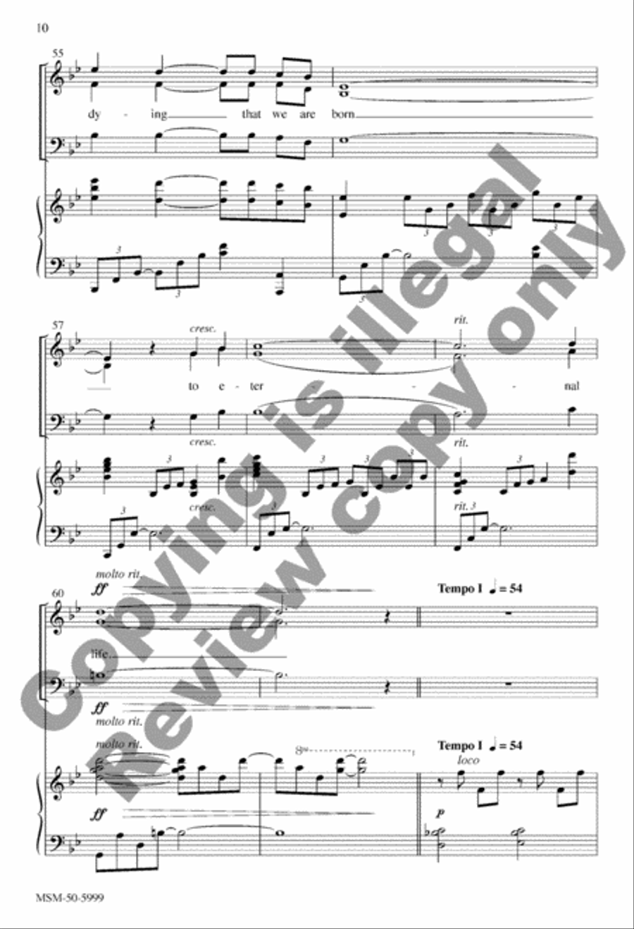Make Me an Instrument of Your Peace 3-Part scores gallery preview page 9