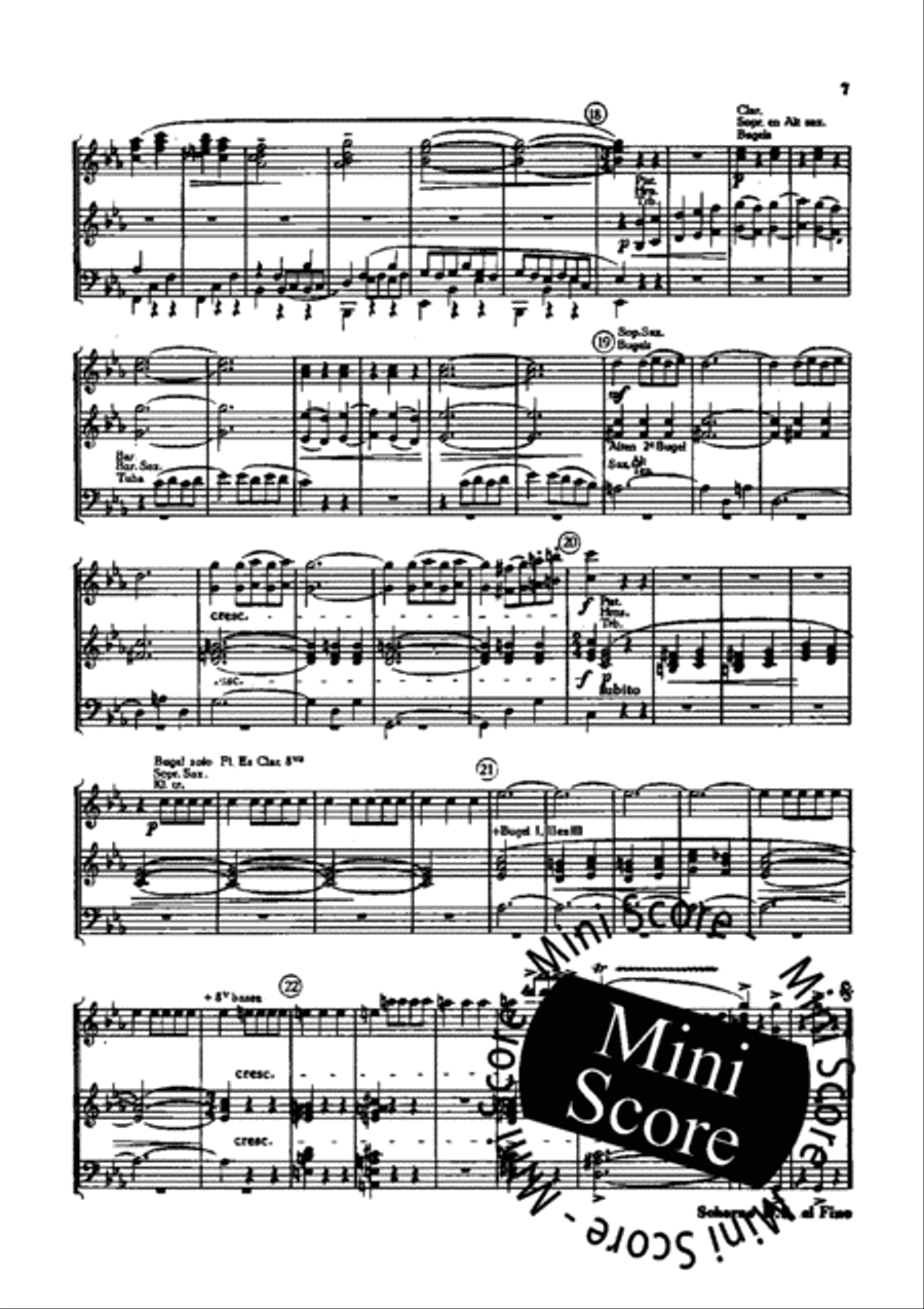 Scherzo Concert Band scores gallery preview page 10