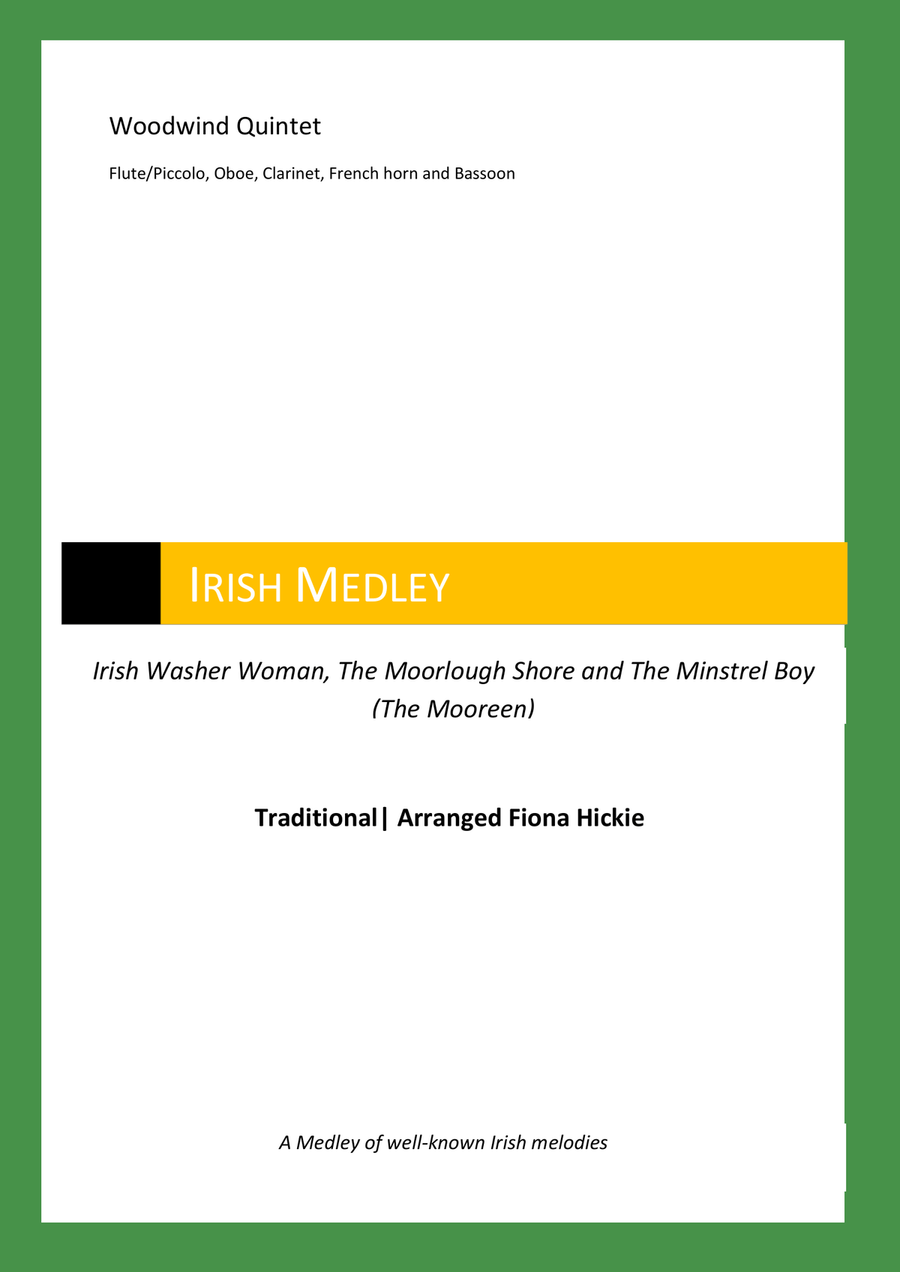 Irish Medley Woodwind Quintet scores gallery preview page 1