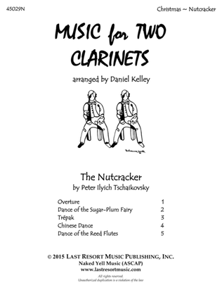 Book cover for The Nutcracker for Clarinet Duet - Music for Two Clarinets