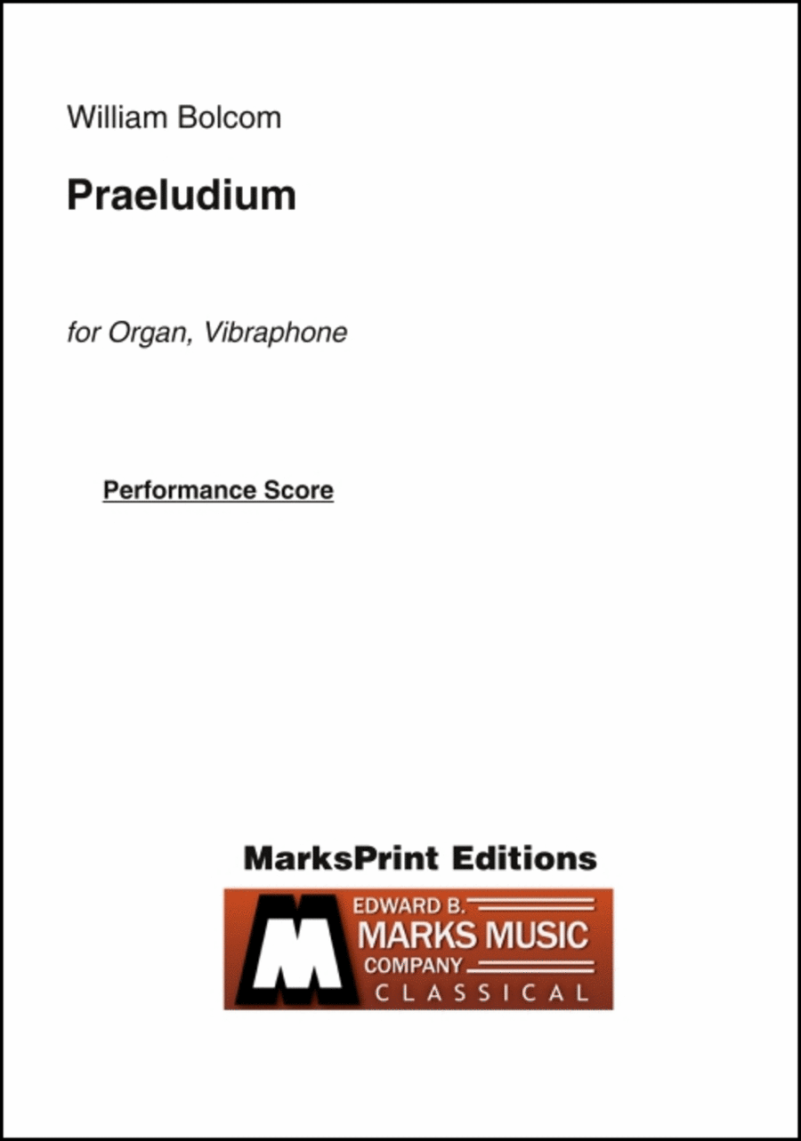 Praeludium Organ scores gallery preview page 1
