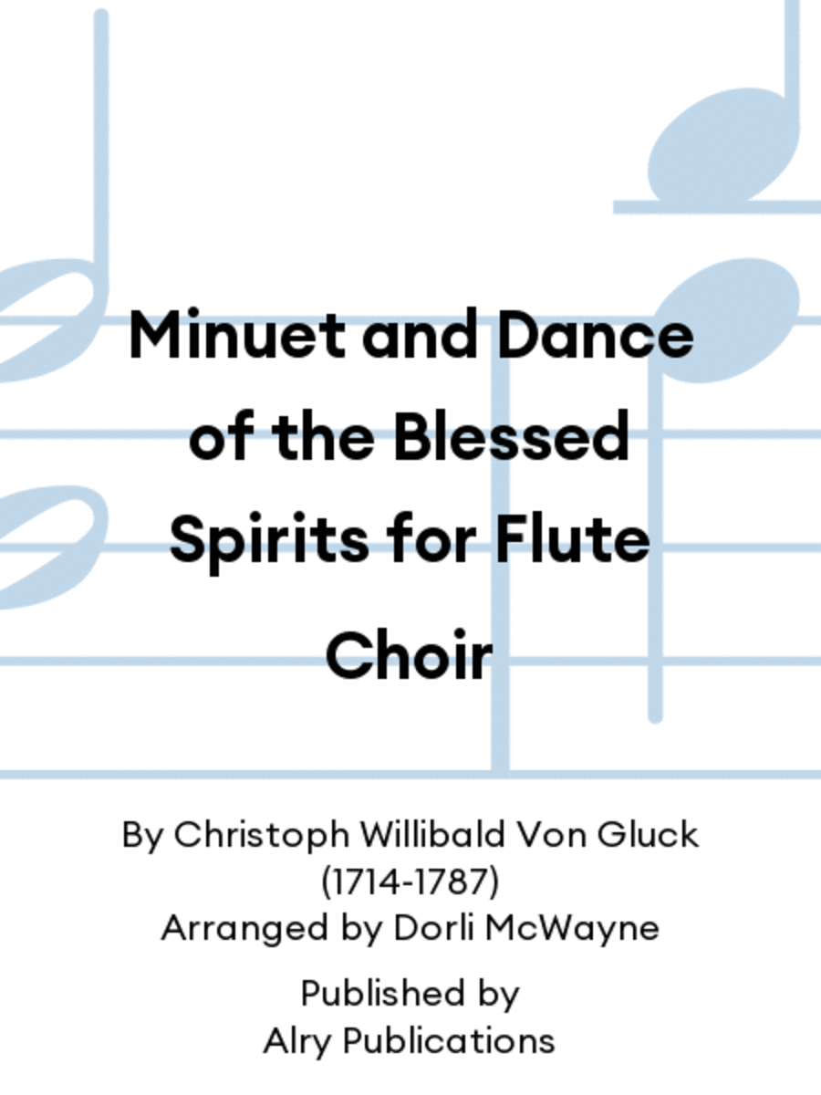 Dance of the blessed spirits flute on sale