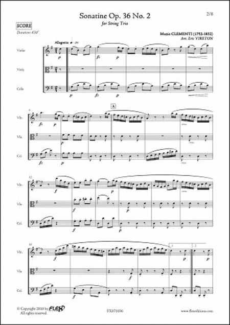 Sonatine Opus 36 No. 2