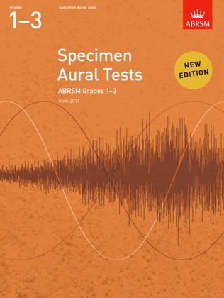 Book cover for Specimen Aural Tests Initial Grade