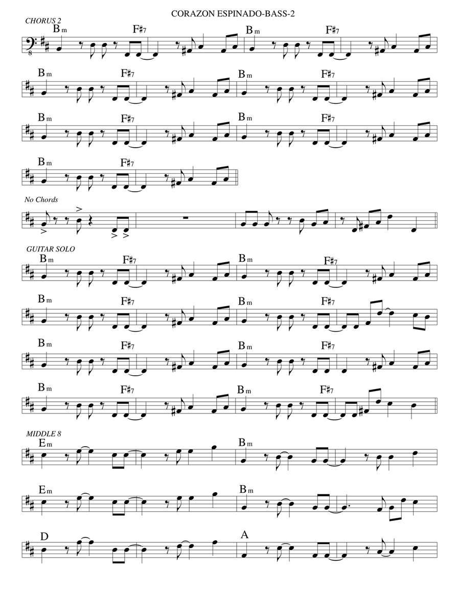 Corazon Espinado Small Ensemble scores gallery preview page 6