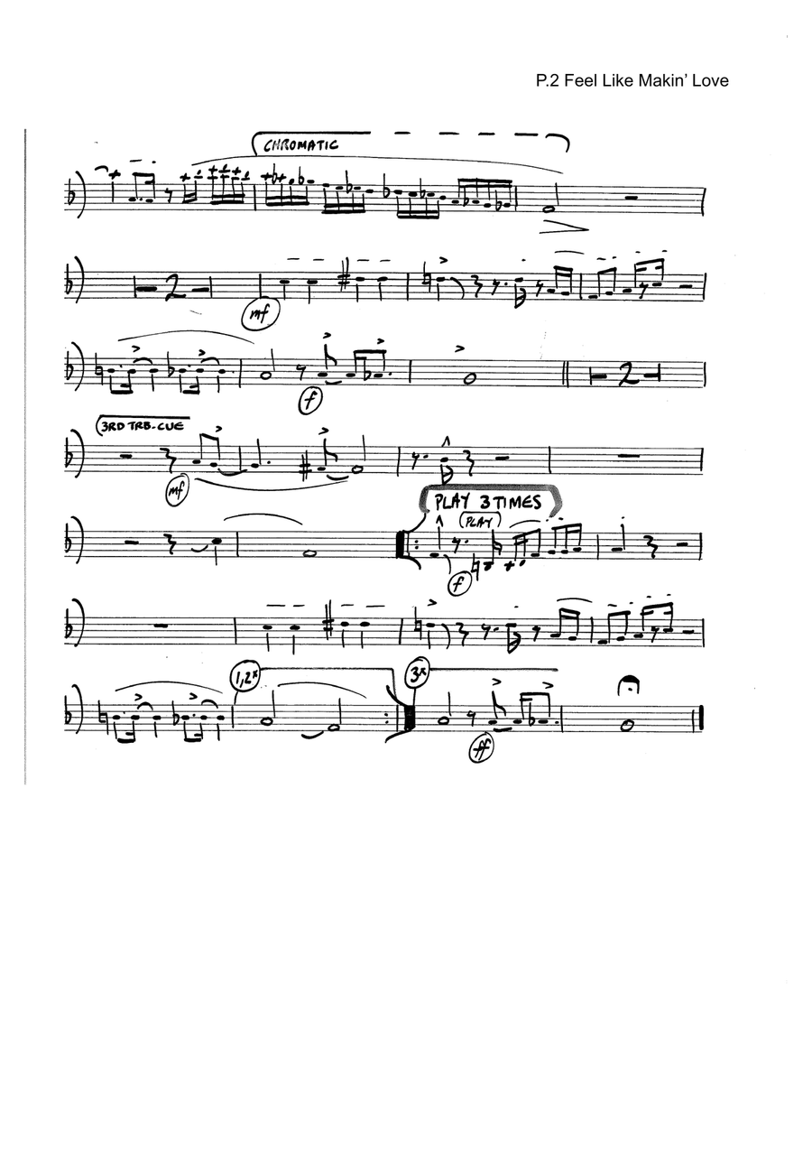 Feel Like Makin' Love Jazz Ensemble scores gallery preview page 6