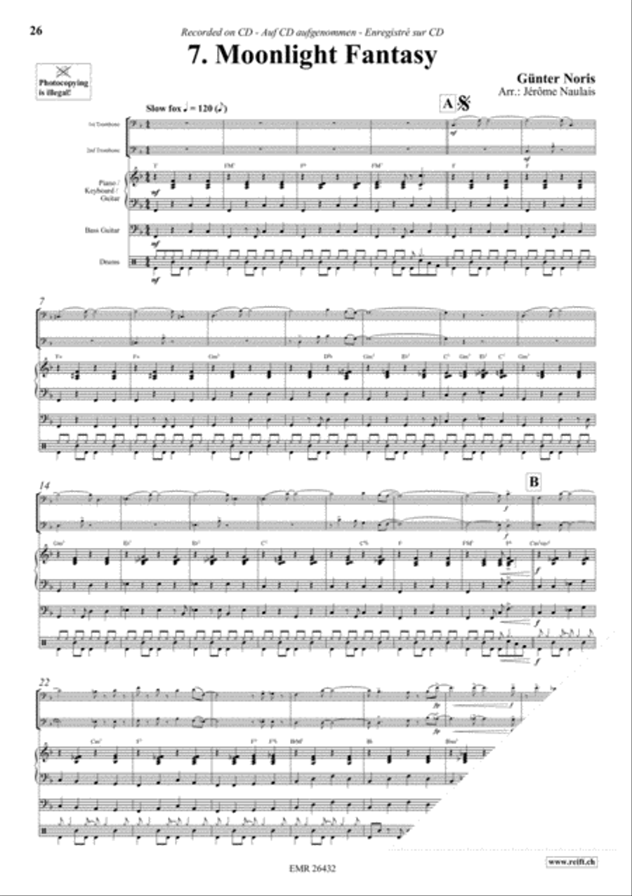 Let's Dance Volume 3 Trombone Duet scores gallery preview page 9