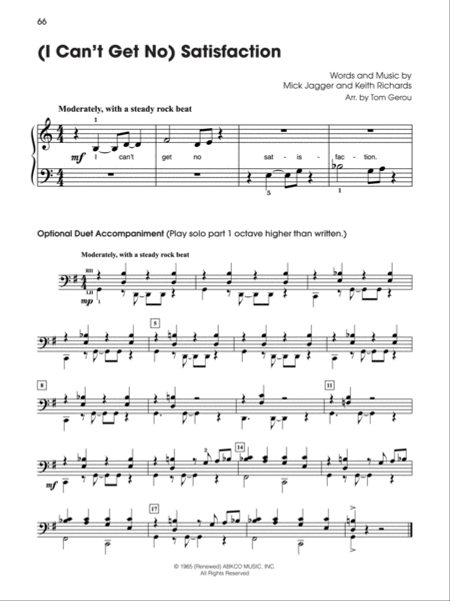 Generations -- Baby Boomers (1964--1974), Book 2 Piano Solo scores gallery preview page 3