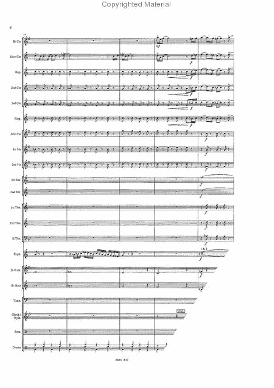 Beatles Forever Brass Band scores gallery preview page 6
