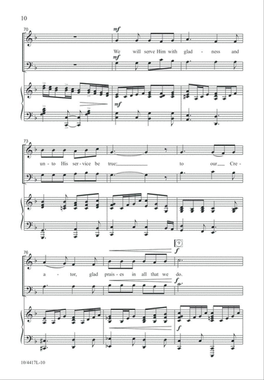 Ring Out the Bells Ring Out the Bells 4-Part scores gallery preview page 10