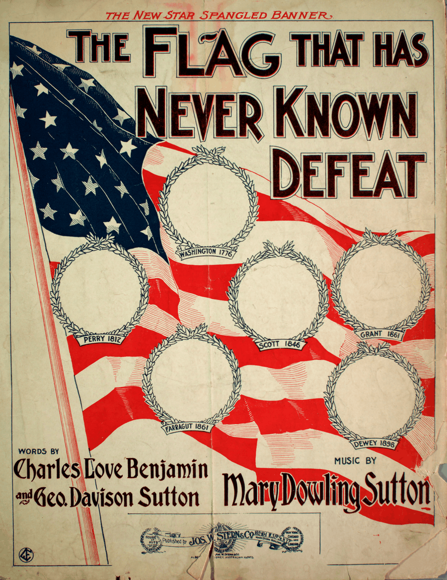 The Flag That Has Never Kown Defeat
