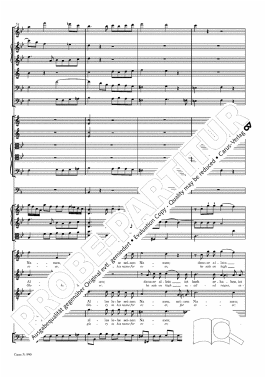 The Creation (Die Schopfung) 4-Part scores gallery preview page 245