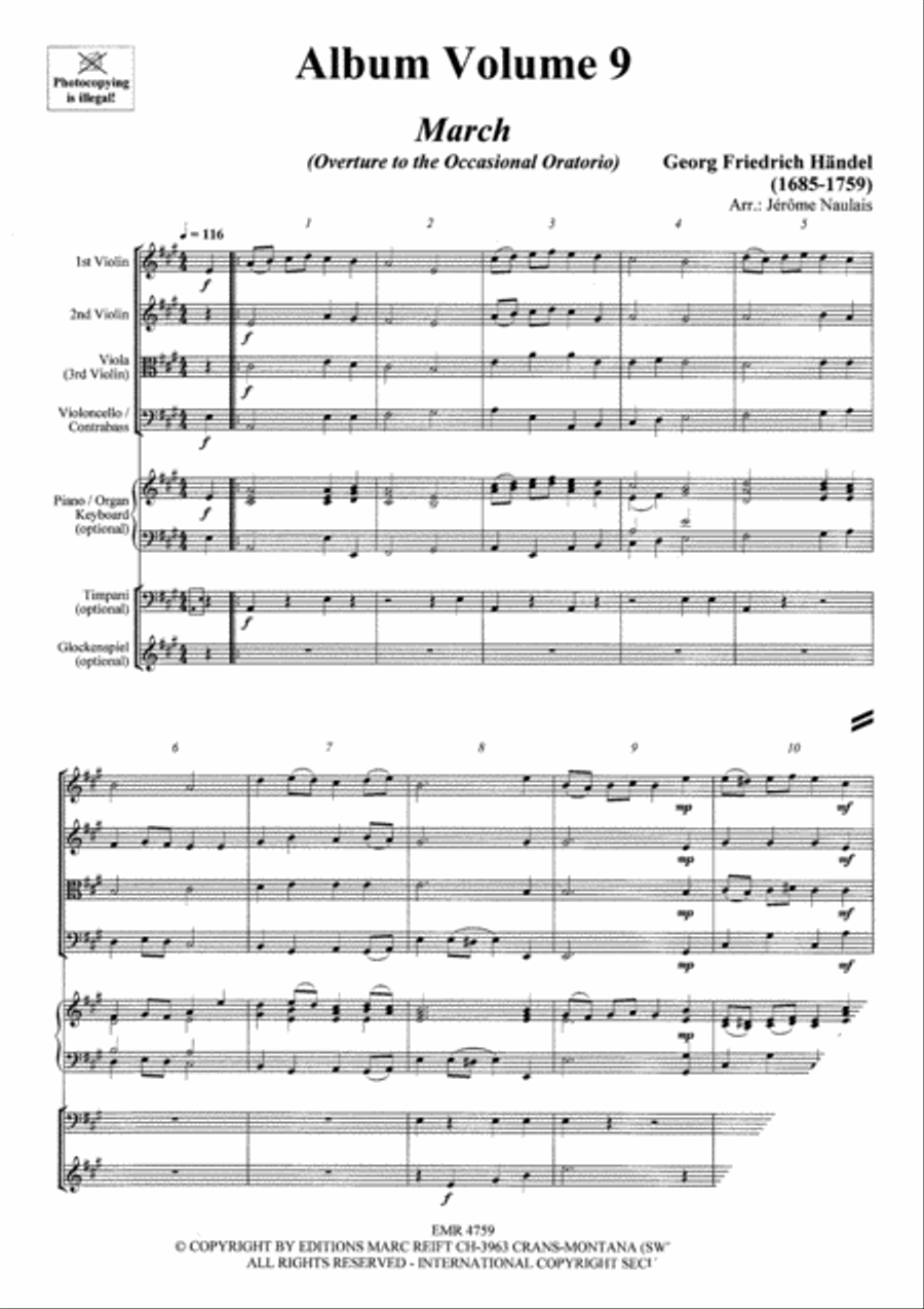 Album Volume 9 String Orchestra scores gallery preview page 3
