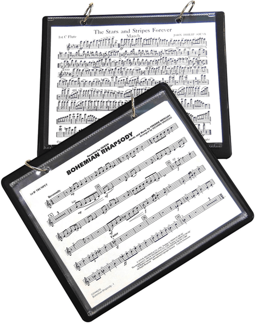 Marlo Marching Band Flip Folder With 5 Window Sleeves Marching Band scores gallery preview page 1