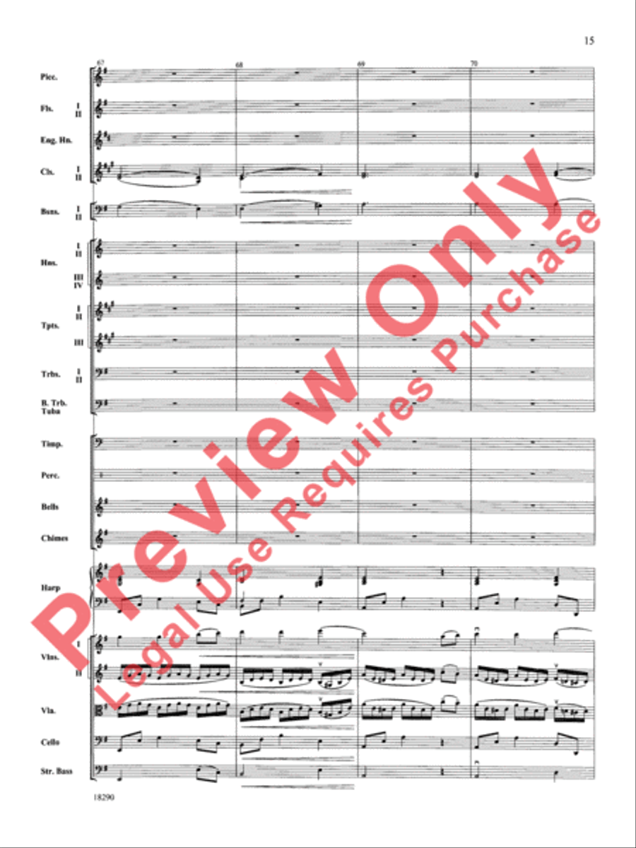 Glorious Sounds of Christmas Full Orchestra scores gallery preview page 16