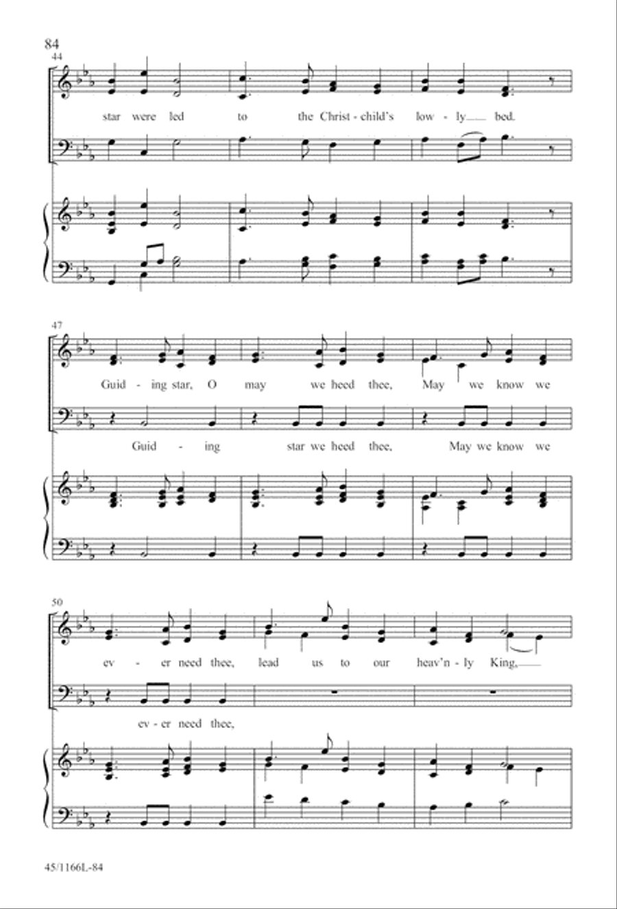 12 Carols for about 12 Singers 3-Part scores gallery preview page 85