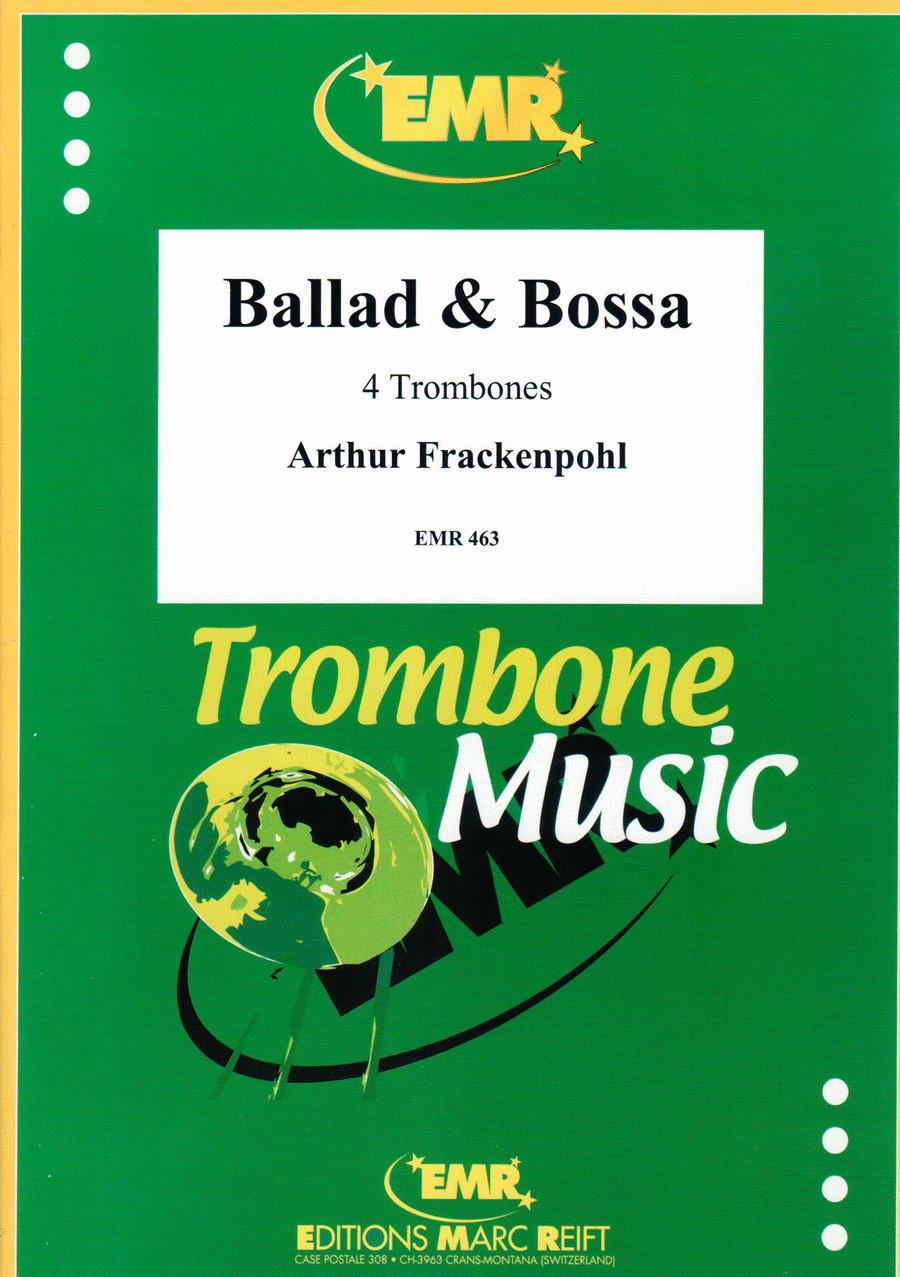 Ballad & Bossa Trombone Quartet scores gallery preview page 1