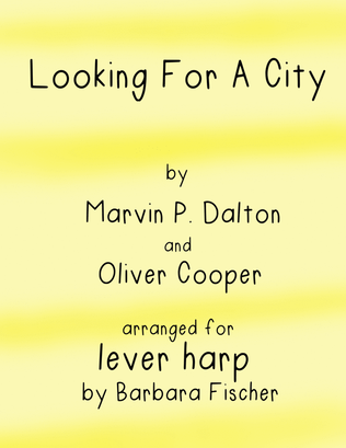 Book cover for Looking For A City