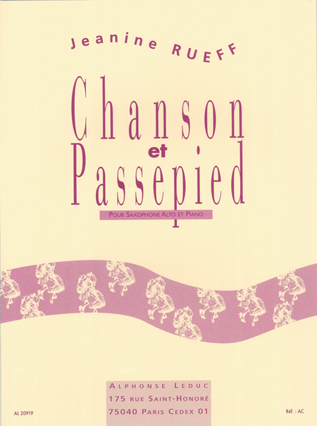 Jeanine Rueff
: Chanson et Passepied Op. 16
