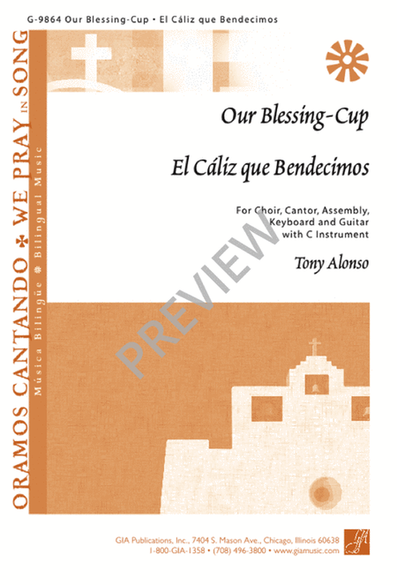 Our Blessing-Cup / El Cáliz que Bendecimos