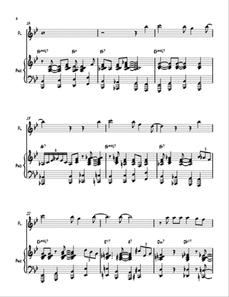 Don't Get Around Much Anymore Don't Get Around Much Anymore Flute Solo scores gallery preview page 4