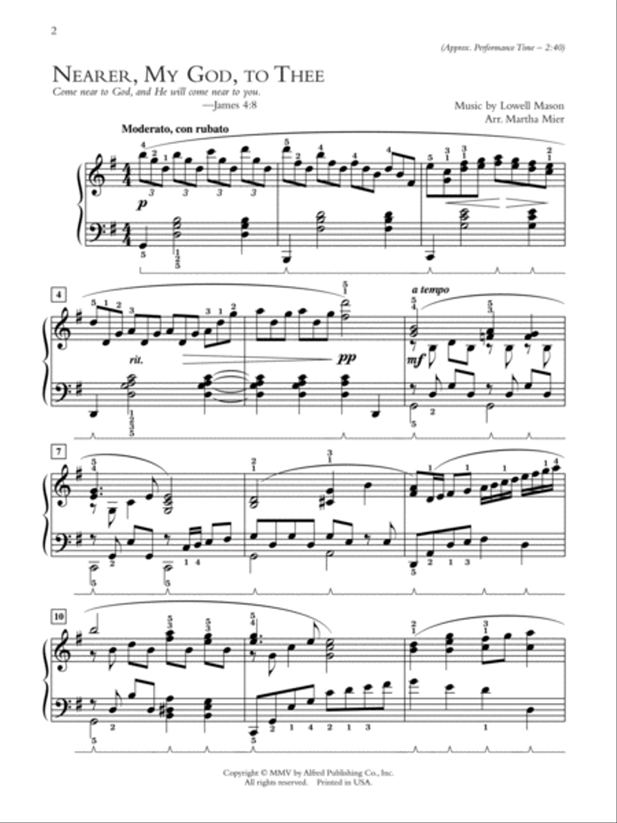 Fellowship with God Piano Solo scores gallery preview page 2