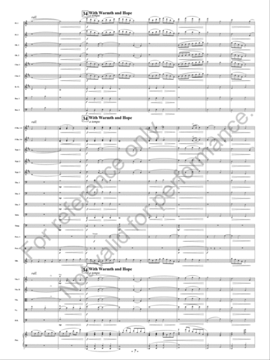 Blue Concert Band scores gallery preview page 8