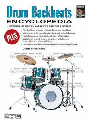 Book cover for Drum Backbeats Encyclopedia