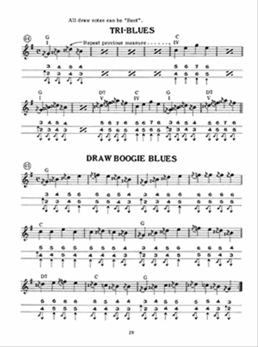 Blues Harp - Diatonic & Chromatic Harmonica Harmonica scores gallery preview page 3