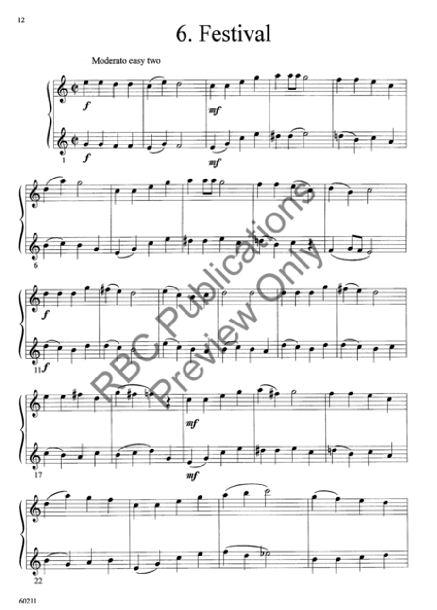 Clarinet Duets Vol 1 Choir scores gallery preview page 15