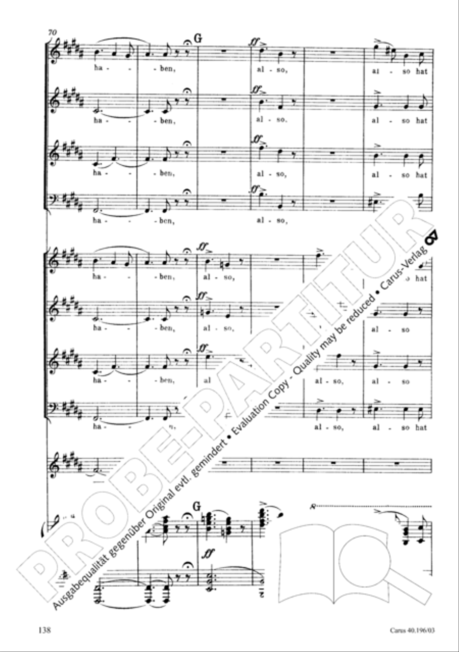 Die Geburt Christi SSA scores gallery preview page 139