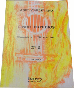 Book cover for Cinco Estudios No. 2 2