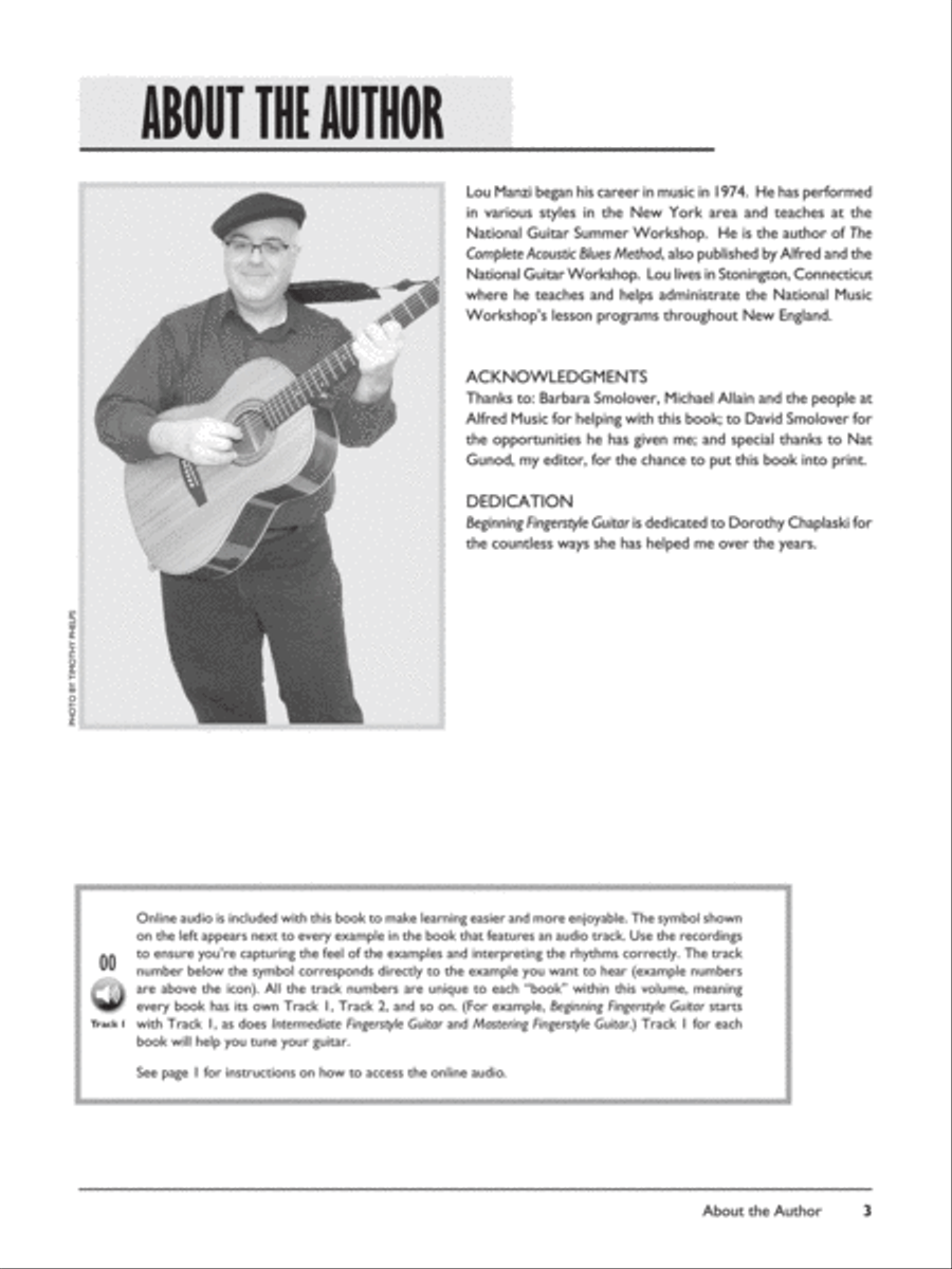 Complete Fingerstyle Guitar Method Complete Edition Acoustic Guitar scores gallery preview page 4