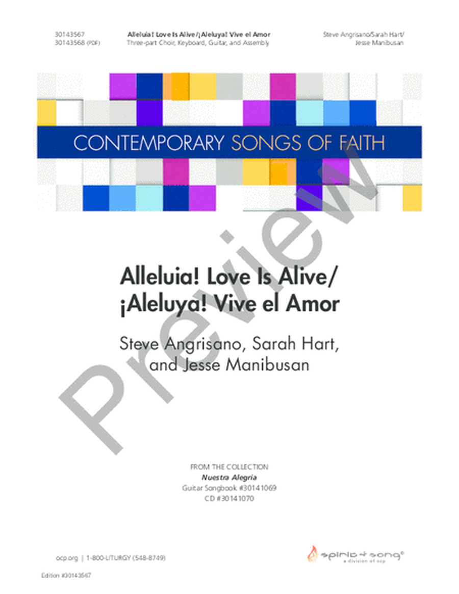 Alleluia! Love Is Alive/Aleluya! Vive el Amor image number null