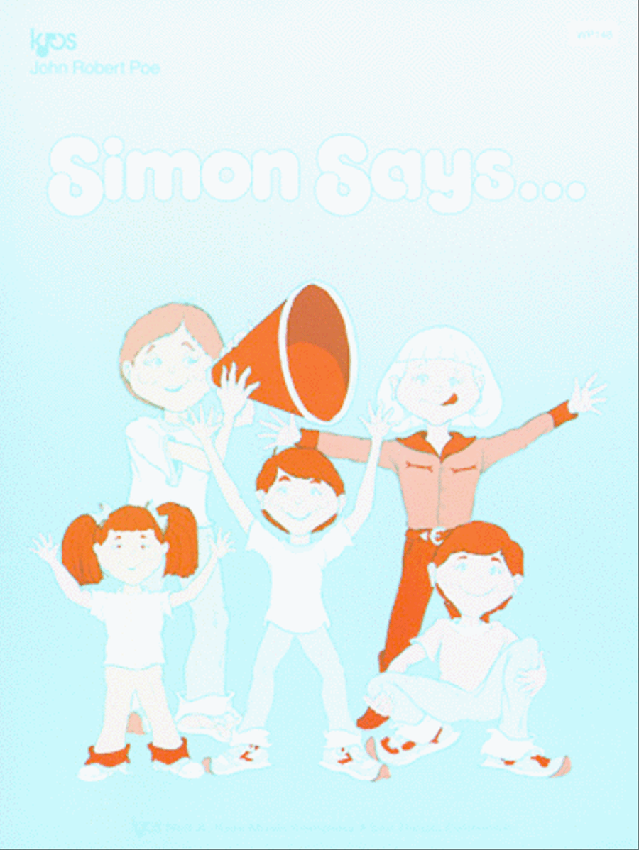Simon Says Simon Says Easy Piano scores gallery preview page 1