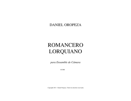 Romancero Lorquiano (2013) image number null