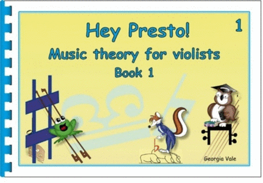 Hey Presto! Theory For Violists Book 1