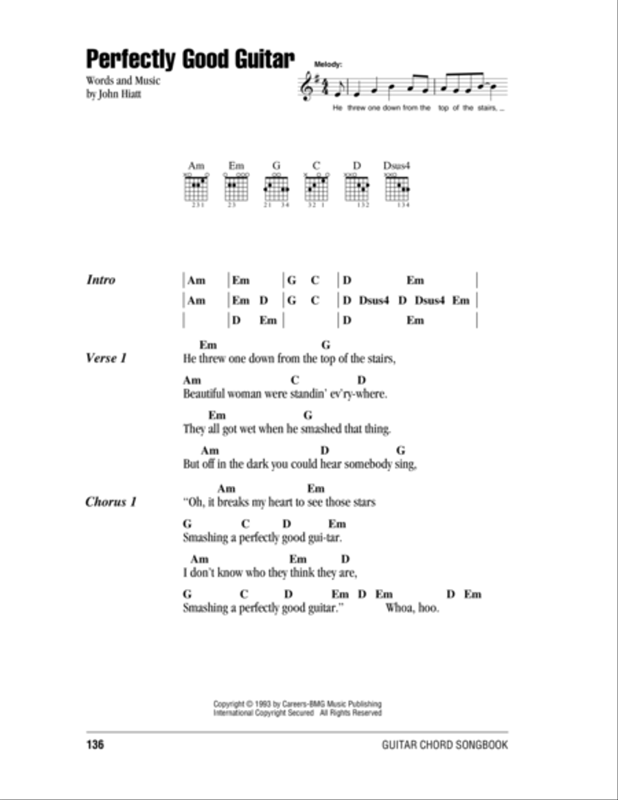 Perfectly Good Guitar Perfectly Good Guitar Acoustic Guitar scores gallery preview page 1