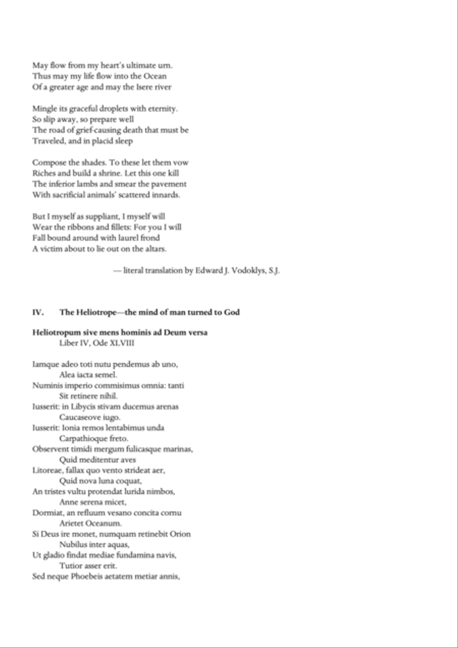Carson Cooman: Ascensions (2009) for SATB chorus, traverso, baroque violin, viola da gamba, and orga 4-Part scores gallery preview page 6