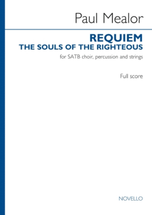 Book cover for Requiem 'the Souls Of The Righteous'