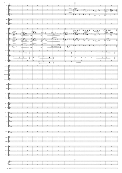 Passacaglia & Fugue in C minor BWV 582 arr. for Concert Band - SCORE image number null