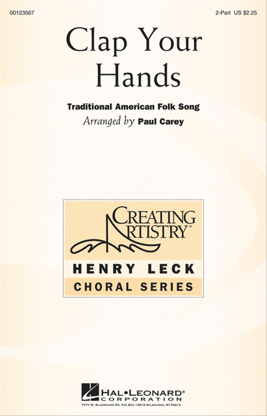 Clap Your Hands Clap Your Hands 2-Part scores gallery preview page 1