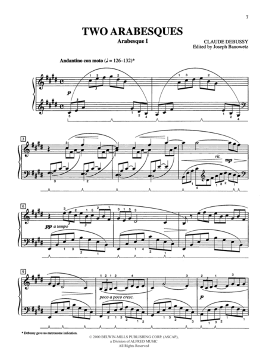 Debussy -- 12 Selected Piano Works Piano Solo scores gallery preview page 4